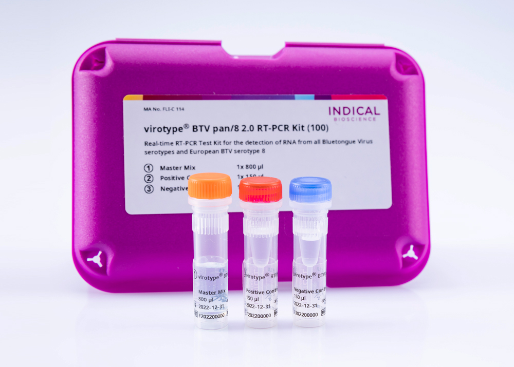 virotype  BTV pan/8 2.0 RT-PCR Kit (100 reactions) 